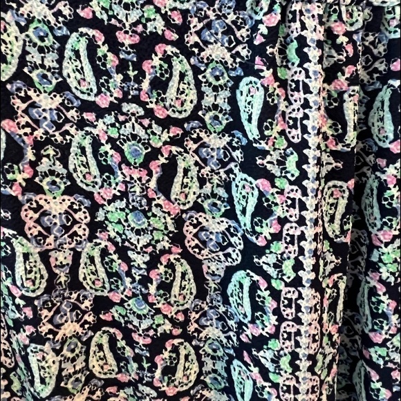 Talbots Blue Paisley Dress - Picture 9 of 15